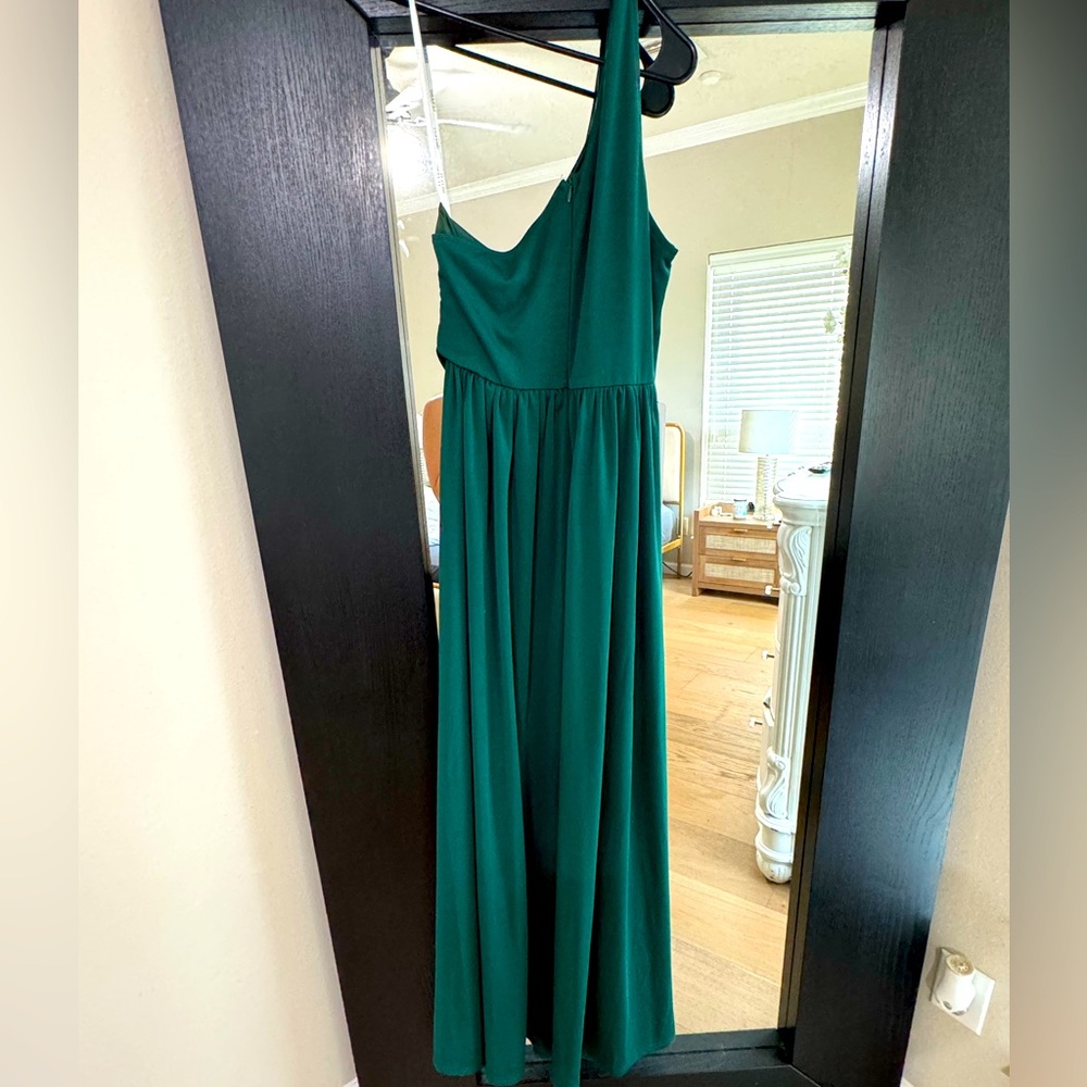 Azazie Luxedo One Shoulder Dress